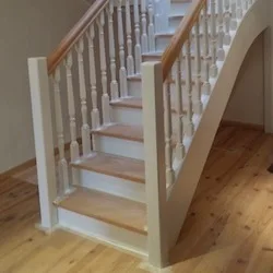 Hêtre rampes balustre bois tourné